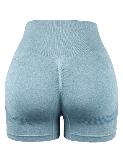 1/3/4pcs Women's Seamless Cycling Short Leggings-High-Waist Stretchy&Quick Drying Nylon For Yoga Gym & Outdoor Shorts
