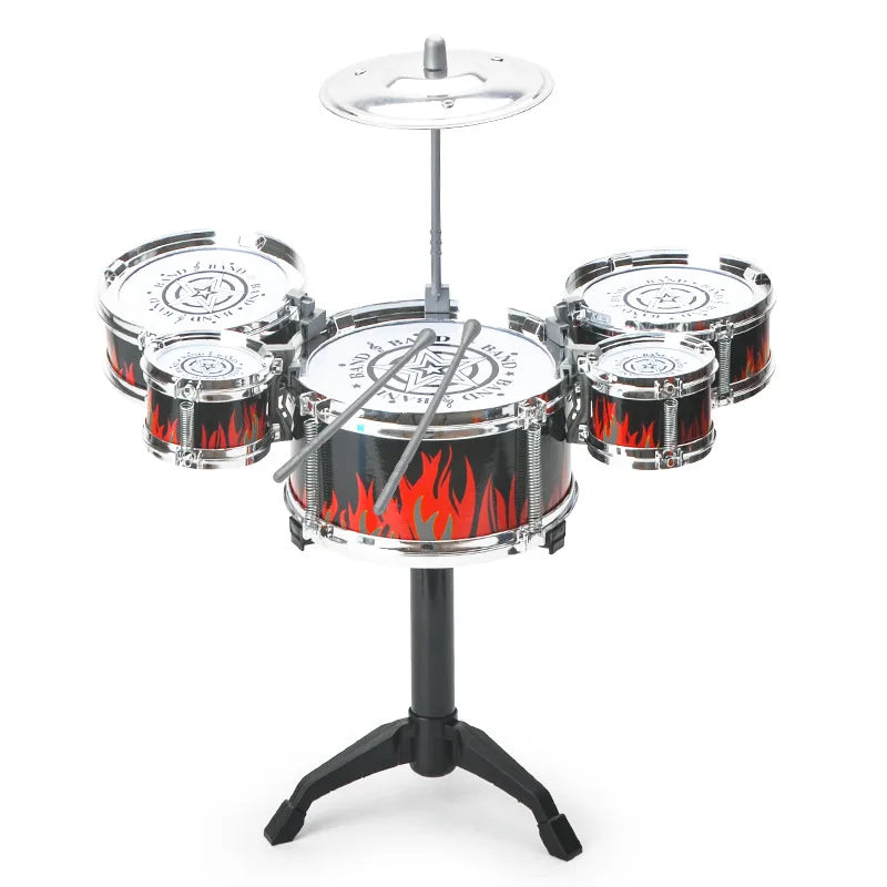 Drum sets for children beginners children's toys dynamic jazz drums for western percussion instrument