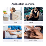22-Head Fascia Gun High-Frequency Vibration Body Massage Gun Back and Waist Massager Massager Neck Shoulder Massager masajeador