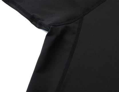 3 Pieces Fitness Suits Athletic Workout Compression Sets for Men Short Sleeve Rash Guard Undershirt Tops Leggings Pants Shorts