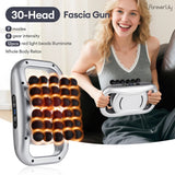 22-Head Fascia Gun High-Frequency Vibration Body Massage Gun Back and Waist Massager Massager Neck Shoulder Massager masajeador