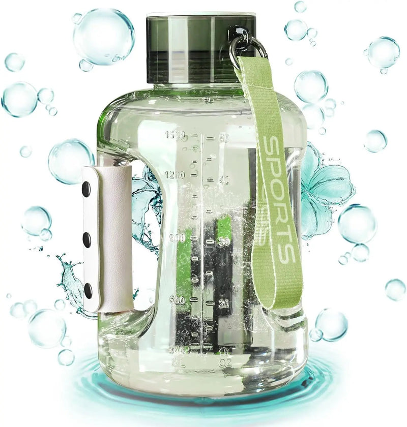 1.5L Portable Hydrogen Water Bottle – Rechargeable Sports Ionizer & Antioxidant Generator