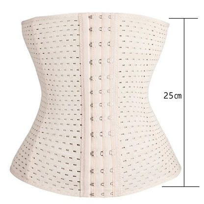 OWEQ Women Waist Slim Body Shaper Waist Trainer Binders Abdominal Band Breathable Puerperal Waist Corset Abdominal Body Shaper