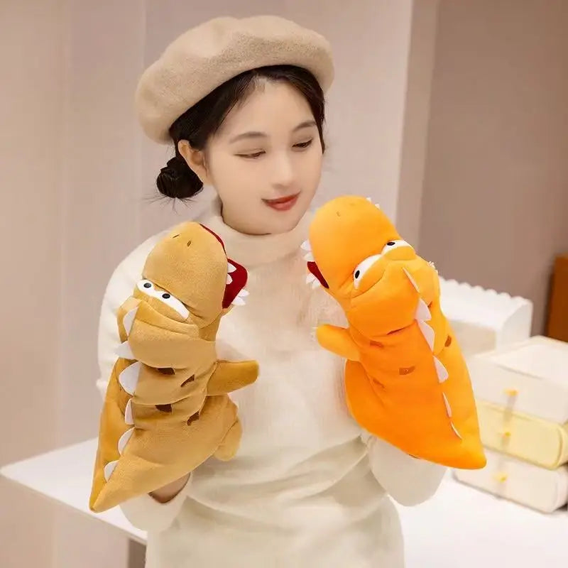 28 centimeter chubby dinosaur figurine stuffed plush toy figurine cartoon anime cute pillow fun children's birthday gift