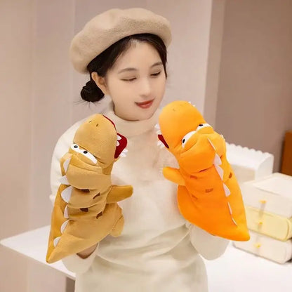 28 centimeter chubby dinosaur figurine stuffed plush toy figurine cartoon anime cute pillow fun children's birthday gift