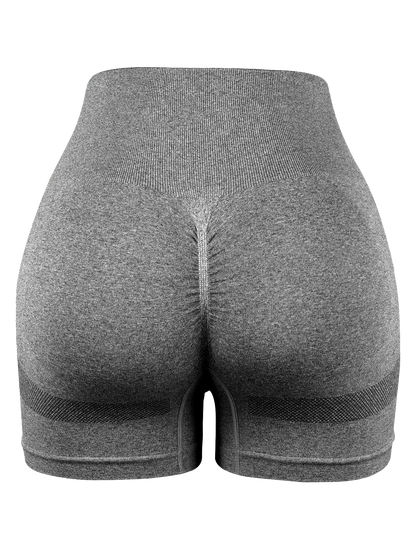 1/3/4pcs Women's Seamless Cycling Short Leggings-High-Waist Stretchy&Quick Drying Nylon For Yoga Gym & Outdoor Shorts