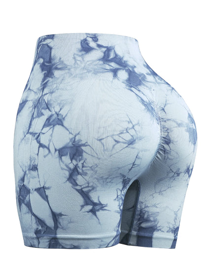 1/3/4pcs Women's Seamless Cycling Short Leggings-High-Waist Stretchy&Quick Drying Nylon For Yoga Gym & Outdoor Shorts