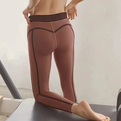 Yoga Bra Gym Set Leggings 7/8 Breasted Smooth and comfortable Sports Bra Tight Fitting Workout Set Workout Clothes For Women's