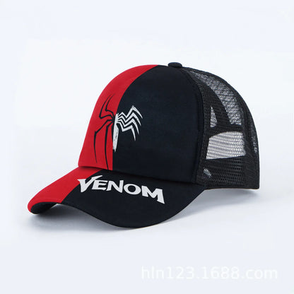 Marvel Anime Cartoon Spiderman Hulk Captain America Iron Man Snapback Cotton Baseball Cap Men Women Hip Hop Dad Mesh Hat