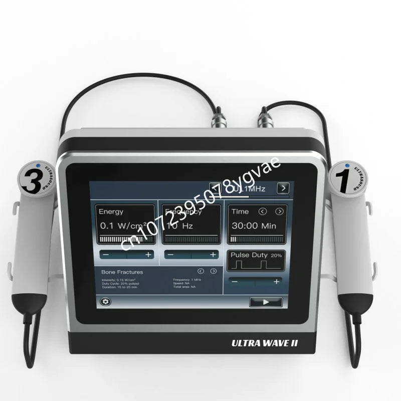 Dual-Frequency Ultrasound Therapy Device 1MHz and 3MHz for Pain Relief