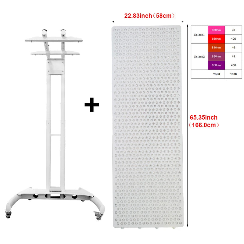 Fast Delivery Red Light Therapy Led Light Red 630nm 660nm Near Infrared 810nm 830nm 850nm Red Light Therapy Panel