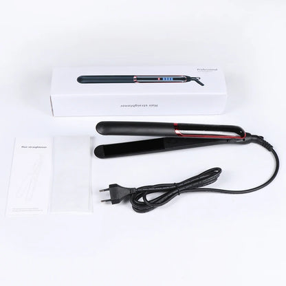 Professional Hair Straightener Ceramic Ionic Fast Heat-Up Hair Flat Iron Negative Ion  Iron Lcd Display Hair Straightener