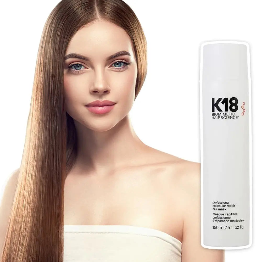 K18 Keratin Repair Leave In Hair Mask Deep Moisturizing Treatment for Damaged Hair, Restores Softness Health 15/50/150ml