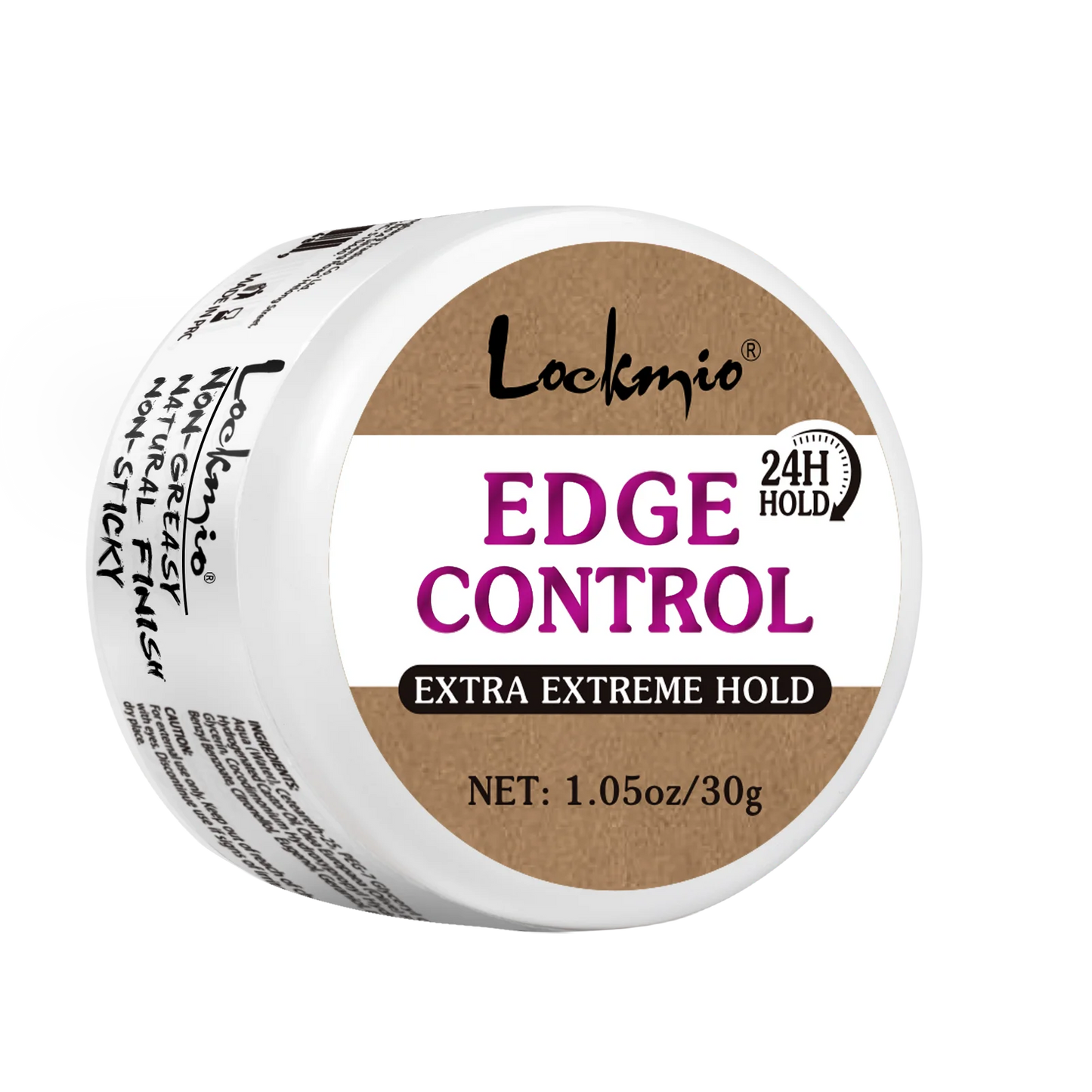 LOCKMIO 30g Baby Bangs Styling Gel Hair Pomade Edge Control Wax for Wigs Women 24 Hour Long Lasting Edges Control Hair Wax Cream