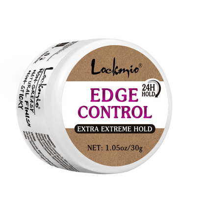 LOCKMIO 30g Baby Bangs Styling Gel Hair Pomade Edge Control Wax for Wigs Women 24 Hour Long Lasting Edges Control Hair Wax Cream