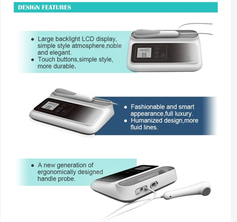 Physiotherapy Therapeutic Ultrasound Device Muscle Pain Relief Ultrasonido Body Massage Health Care Ultrasonic Therapy Machine