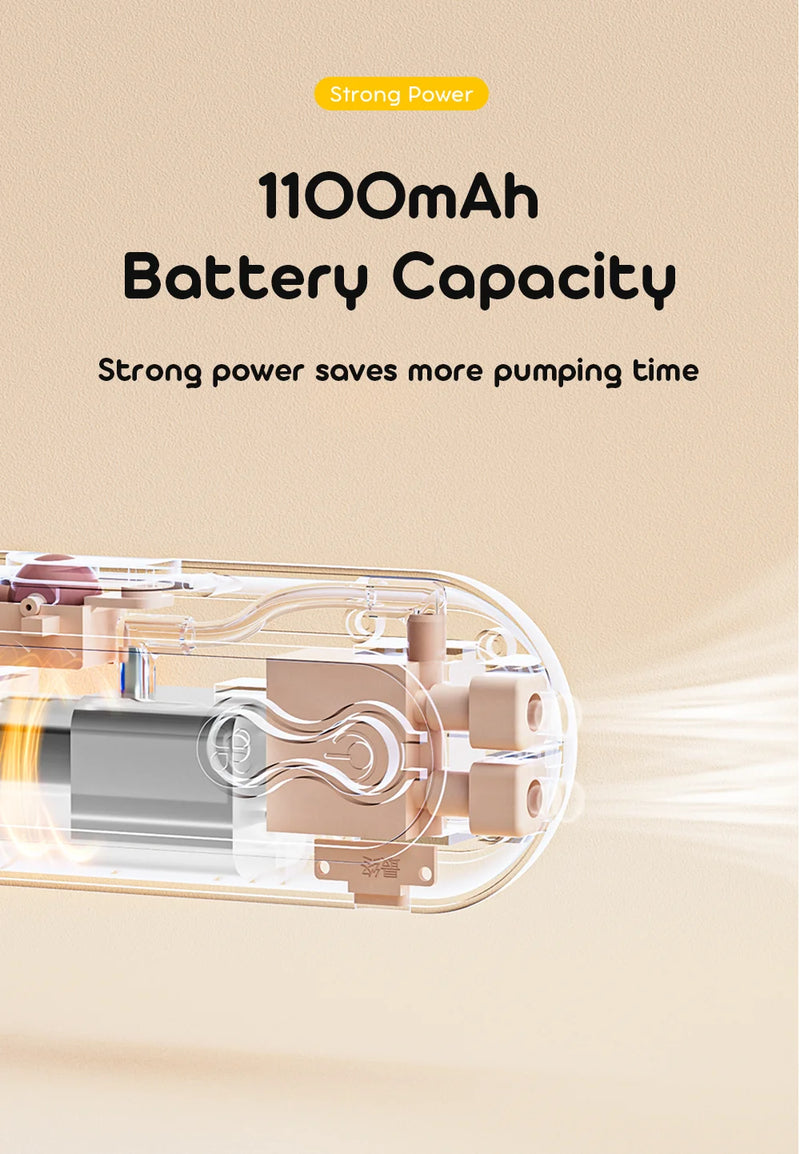 Wearable Double Electric Breast Pump | 4 Modes, 15 Levels