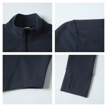 Hearuisavy Ultra-Soft Fabrics Casual Tight Sports Jackets Women Zipper Yoga Clothes Female Quick-Dry Long Sleeve Sportswear