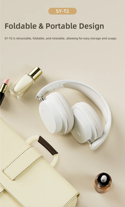 Original Bluetooth Headphone Headset SY-T2 High Quality Noise Reduction Wireless Microphone Wired Earphone Gamers Headphones