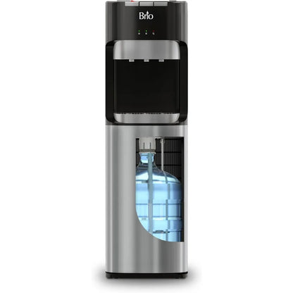 Bottom Loading Water Cooler Dispenser for 5 Gallon Bottles - 3 Temperatures with Hot, Room & Cold Spouts, Child Safety Lock