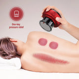 Smart Vacuum Suction Cup Cupping Therapy Massage Jars Anti-Cellulite Massager Body Cups Rechargeable Fat Burning Slimming Device