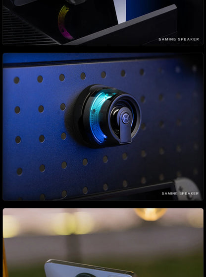 Edifier Portable Bluetooth Speaker HECATE G200 RGB Lighting Magnetic Speaker BT5.3 Mini Sound Box 7 Hours Playback Phone Holder
