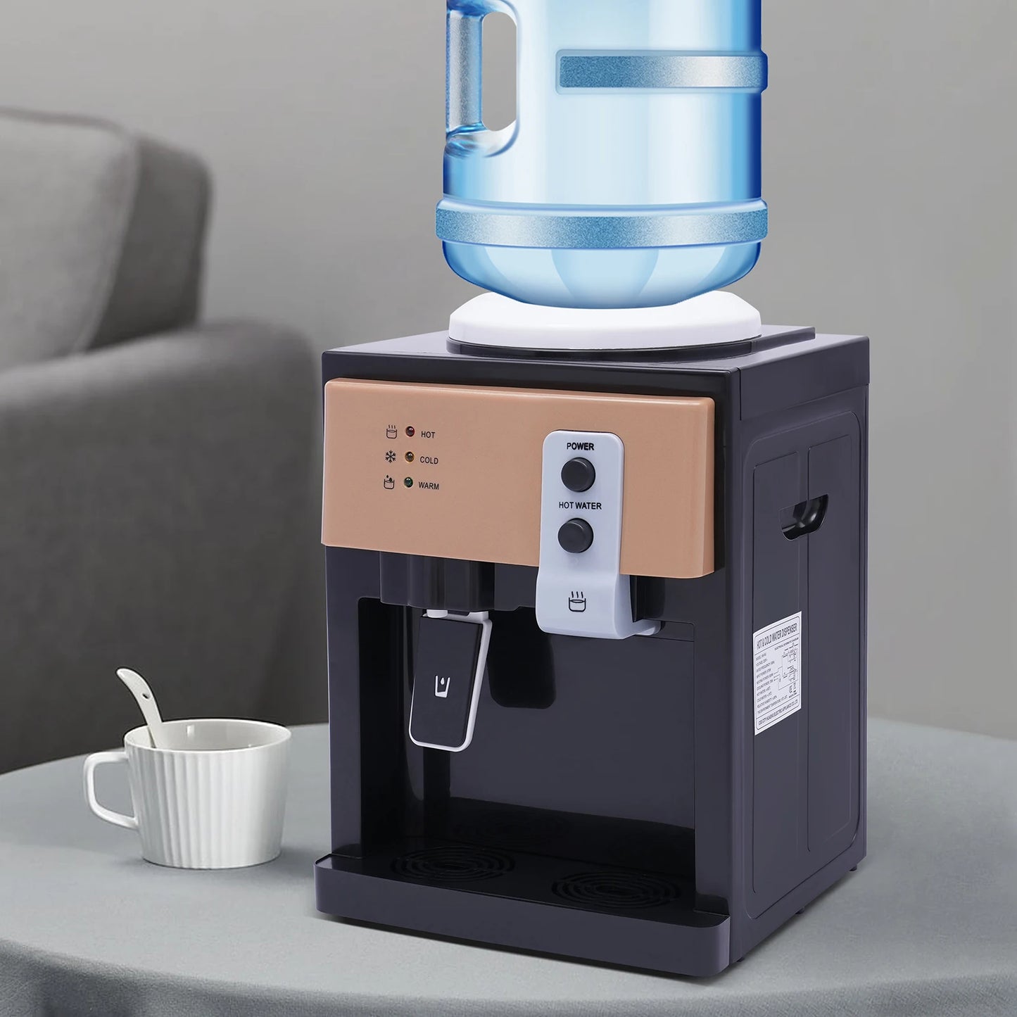 550W Household Electric Water Dispenser Cold Water Heater Office Multifunctional Water Dispenser