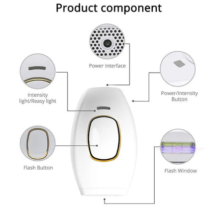 2 In 1 Best Lazer Hair Removal Machine Women Epilator Home Use Beauty Equipment Hair Removal for Face and Body