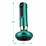 6/12 Gear Electric Cupping Massager Vacuum Suction Cup GuaSha Anti Cellulite Beauty Health Scraping Heat Body Slimming Massage