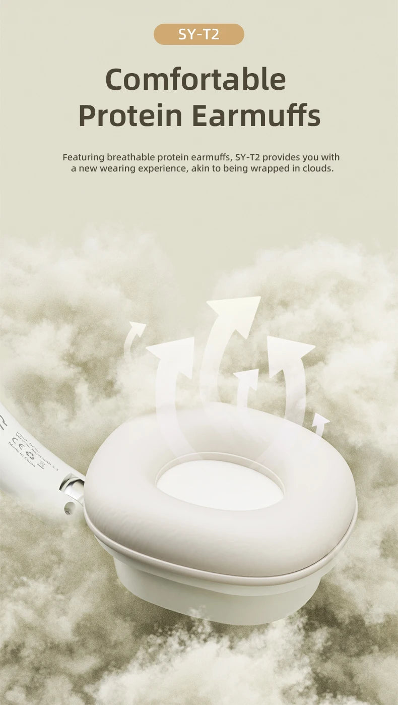 Original Bluetooth Headphone Headset SY-T2 High Quality Noise Reduction Wireless Microphone Wired Earphone Gamers Headphones