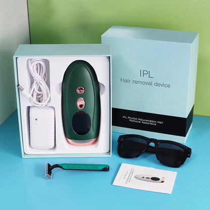 2 In 1 Best Lazer Hair Removal Machine Women Epilator Home Use Beauty Equipment Hair Removal for Face and Body