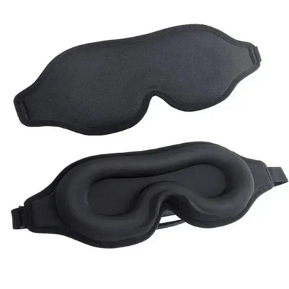 3D Sleeping Mask Block Out Light Sleep Mask For Eyes Soft Sleeping Aid Eye Mask for Travel Eyeshade Night Breathable Slaapmasker