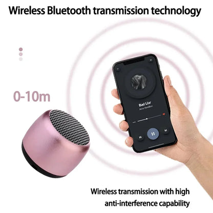 VIKEFON M1 Portable Bluetooth Speaker Music Stereo Surround Mini USB Outdoor Subwoofer Speaker Audio Player Speaker Microphone