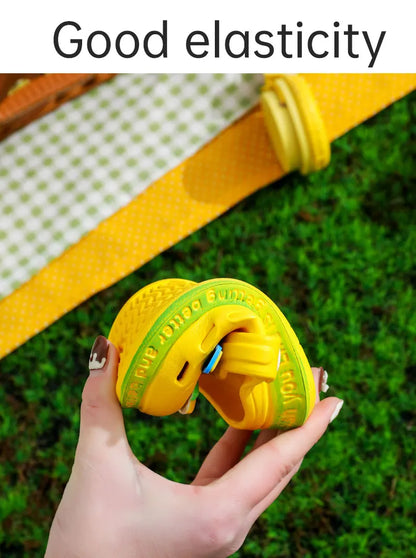 Summer Kids ShoesSandals Hole Children's Shoes Slippers Soft Anti-Skid Cartoon Design Hole Baby Shoes Sandy Beach For Boys Girls