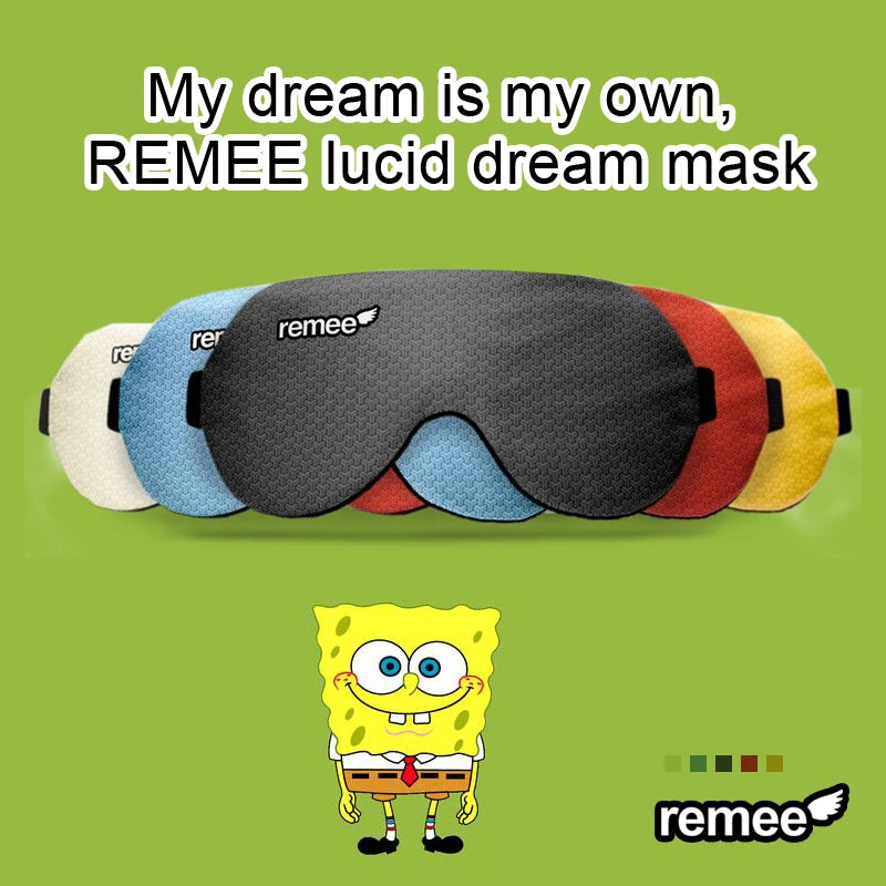 Remee Sleep Mask Eye Mask Control Dreams Lucid Dreams Relaxing Sleep Mask Travel Shading Eye Mask