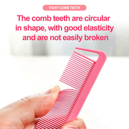 5pcs Hair Styling Set Mist Water Spray Bottle Candy Brush Pointed Tail Edge Control Brush Wide-tooth Hairbrush Hairdressing Tool