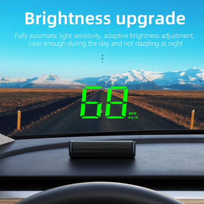 Car Head Up HD Display M2 GPS Speedometer Speed KMH Digital HUD Windshield Projector For All Cars Auto Electronics Accessories