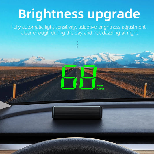 Car Head Up HD Display M2 GPS Speedometer Speed KMH Digital HUD Windshield Projector For All Cars Auto Electronics Accessories