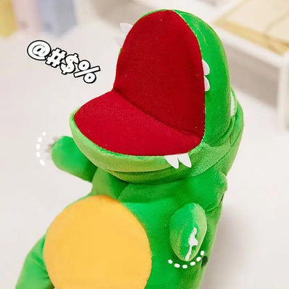 28 centimeter chubby dinosaur figurine stuffed plush toy figurine cartoon anime cute pillow fun children's birthday gift
