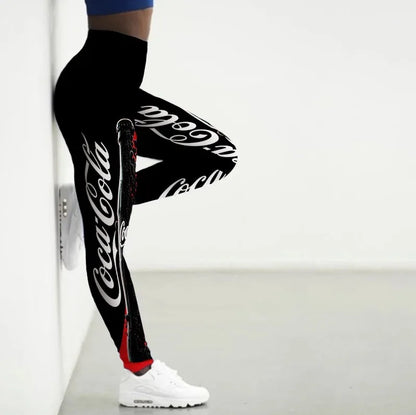 Sport Leggings For Women 3D Snacks Printed Tights Yoga Pants Gym Legging Streetwear Y2K Sexy Ladies Slim fit sports pants