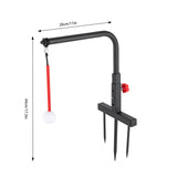 Outdoor Golf Hitting Swing Training Tool , Professional Golf Ball Chipping Practice Hitting Tool, Swing Practice Trainer Golf
