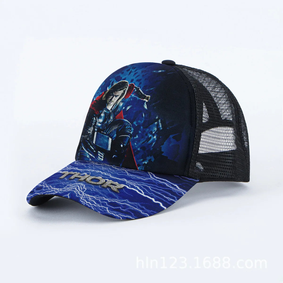 Marvel Anime Cartoon Spiderman Hulk Captain America Iron Man Snapback Cotton Baseball Cap Men Women Hip Hop Dad Mesh Hat