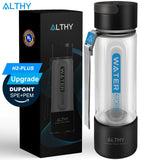 Front of ALTHY Hydrogen Water Bottle box – SPE PEM Electrolysis Ionizer