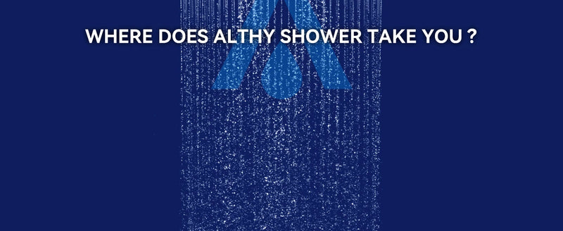Where Does ALTHY Shower Take You – Waterfall Effect Branding