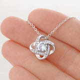 Love Knot Necklace – My One & Only • Symbol of Eternal Love