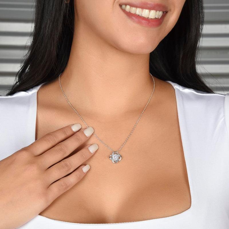 Love Knot Necklace – My One & Only • Symbol of Eternal Love