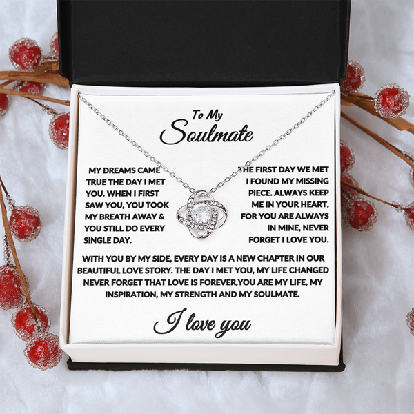 Love Knot Necklace – My One & Only • Symbol of Eternal Love