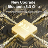  Advanced Bluetooth 5.3 chip for SY-T2 wireless headphones, ensuring smooth and fast audio transmission