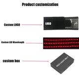  Custom logo, LED wavelength, and box options for red light therapy belt
