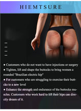  EMS HIEMTSURE machine for Brazilian butt lift and muscle toning.